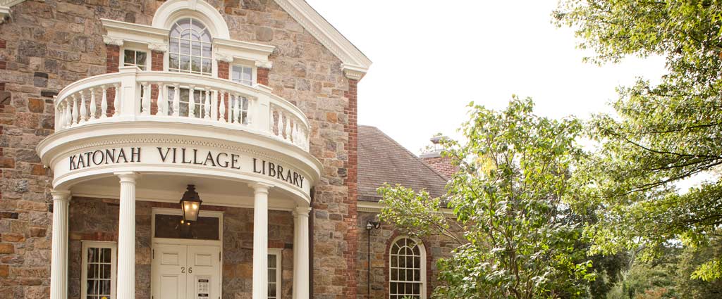Katonah Village Library - an early project of KVIS