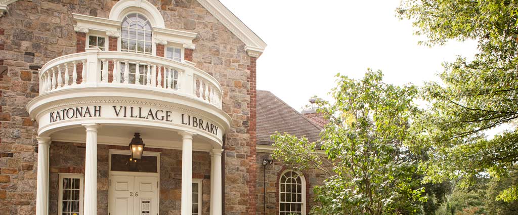 Katonah Village Library - an early project of KVIS